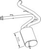FIAT 1337335080 End Silencer